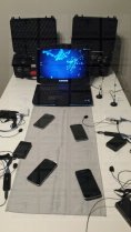 Hi-resolution covert audio and video bugging system