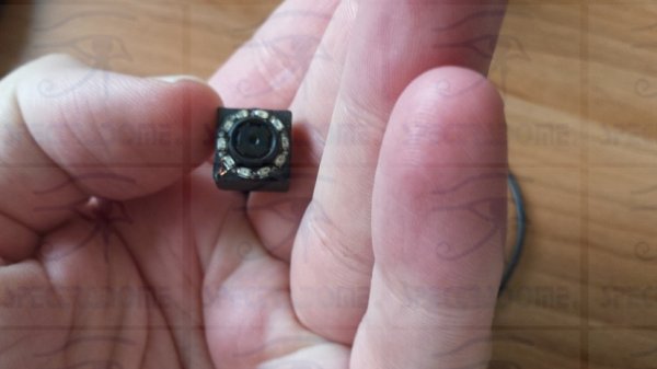 Microcamera bianco e nero professionale con infrarosso invisibile