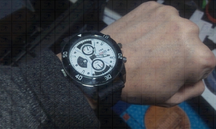 Montre-bracelet espion HD professionnelle