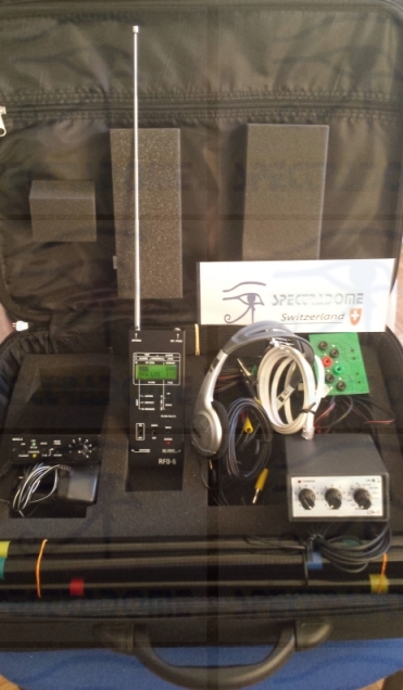Kit professionnel portable pour contre-mesures électroniques