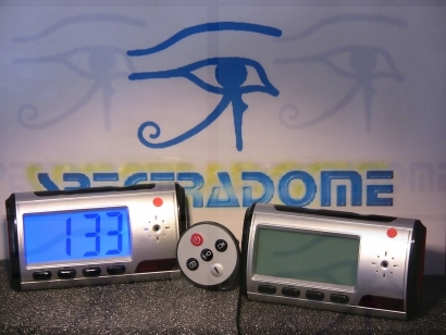 Réveil espion DVR